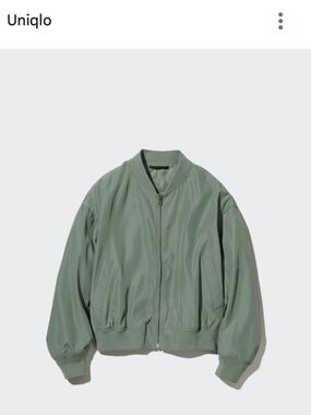 Uniqlo Sage Green Lightweight Bomber